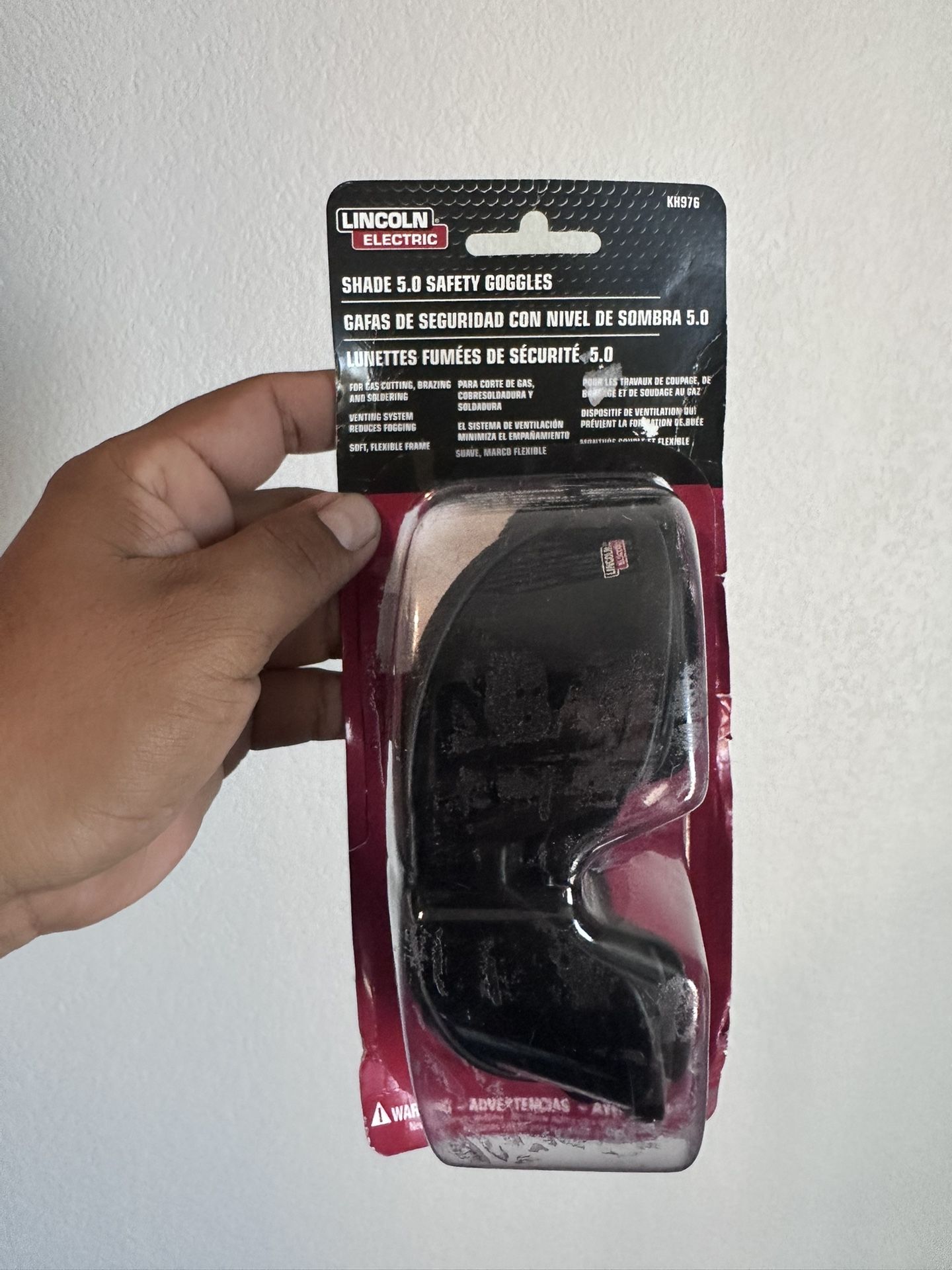 Lincoln Electric Shade 5.0 Safety Goggles