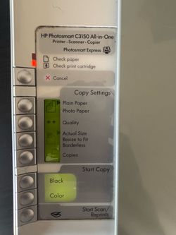 Hp 3n1 scanner,copier,printer
