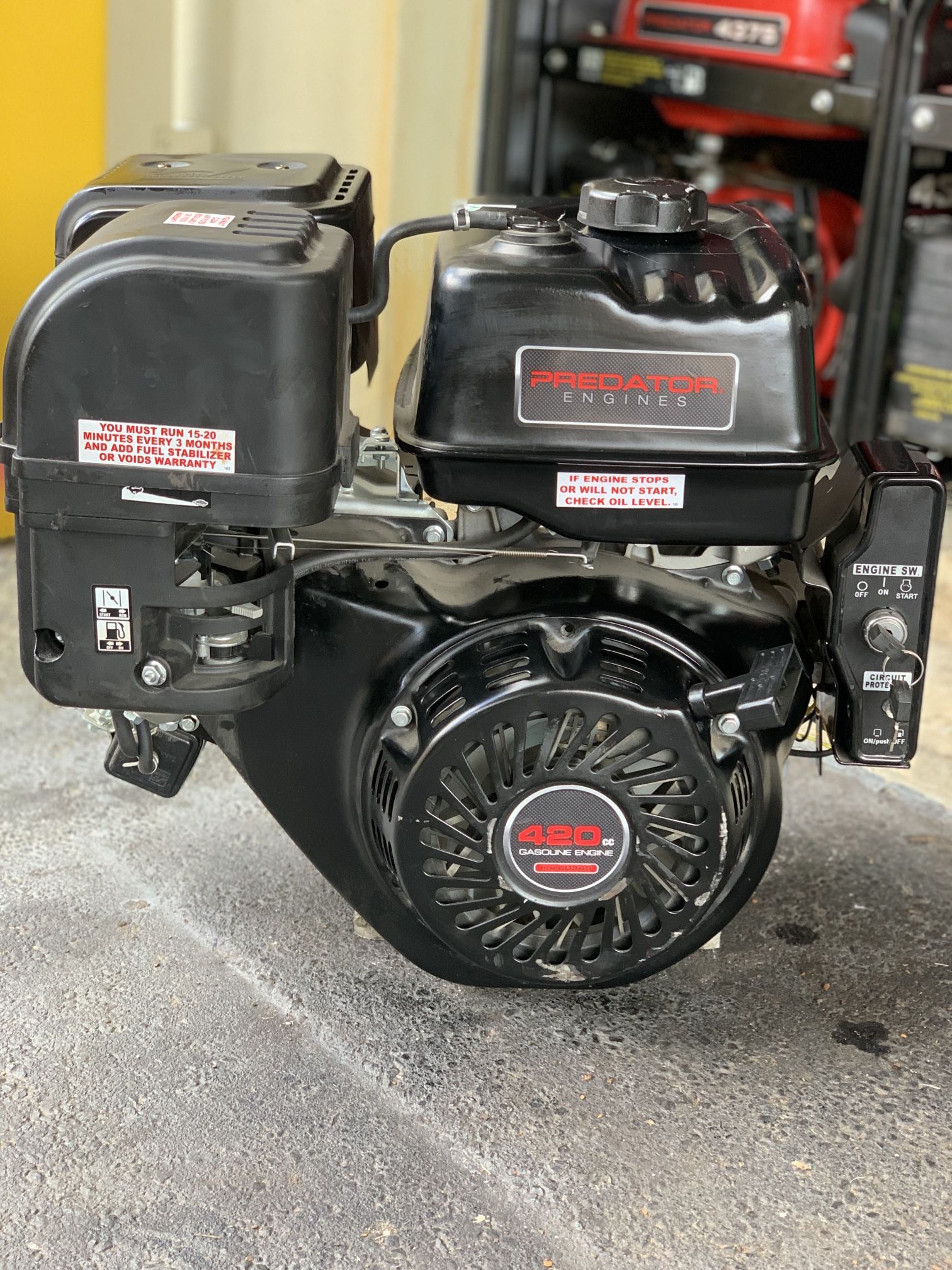 Gas Motor 420cc