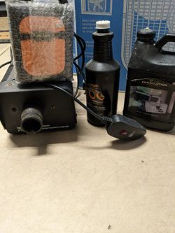 Fog Machine+ 2 1/2 Bottles Of Fog Juice