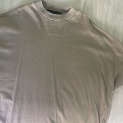 Essential- Fear of God tan teeshirt