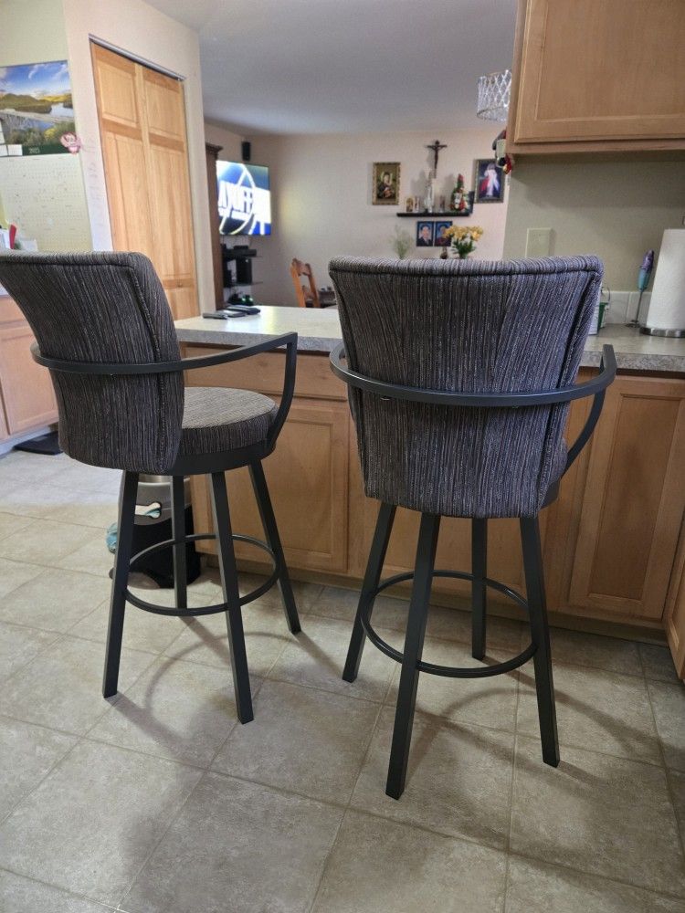 Stools with Contoured Backrest