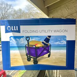 Brand New OLLI Folding Utility Wagon – Never Opened!