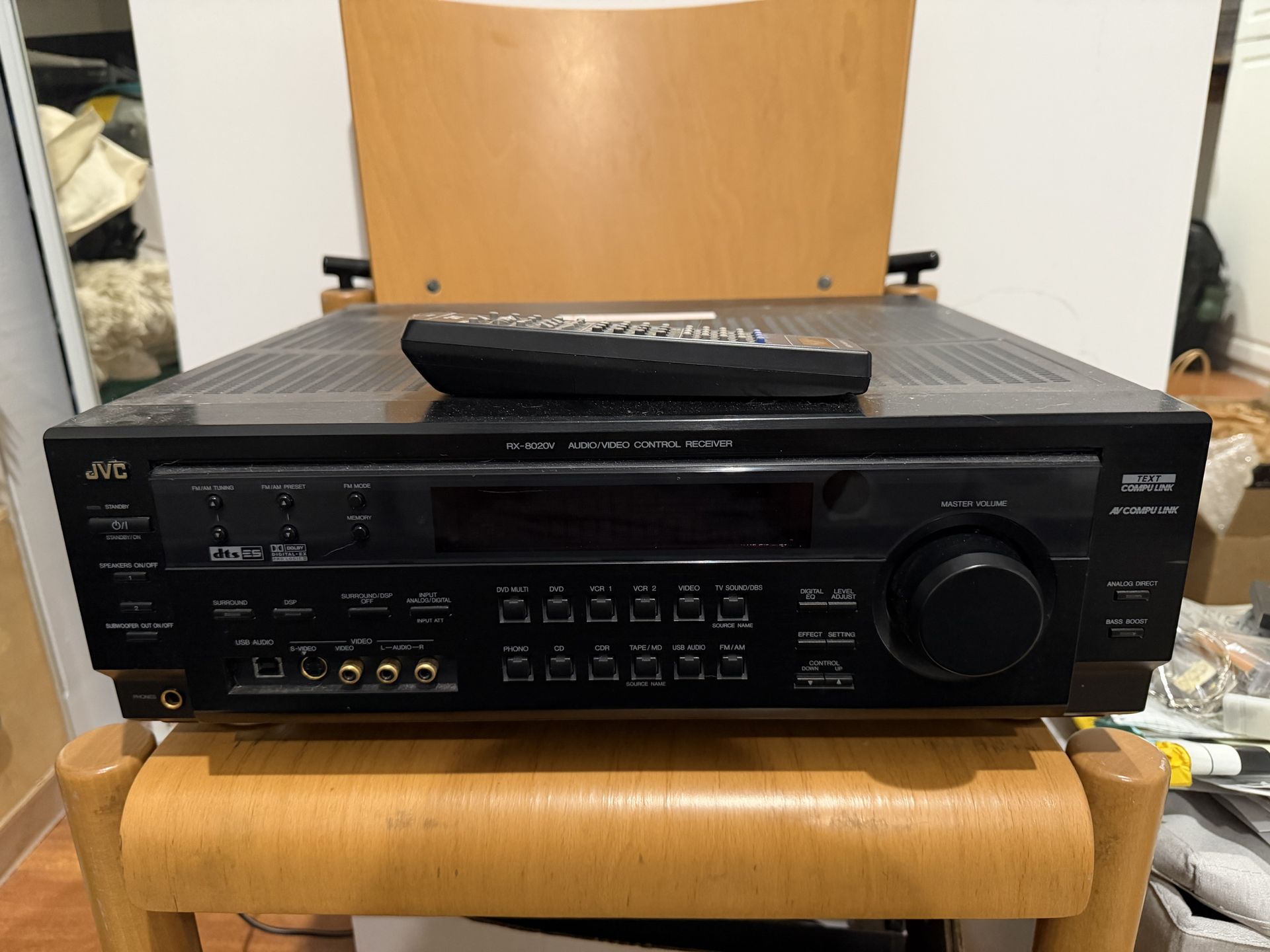 Stereo receiver JVC RX-8020V with remote for Sale in Santa Monica, CA ...