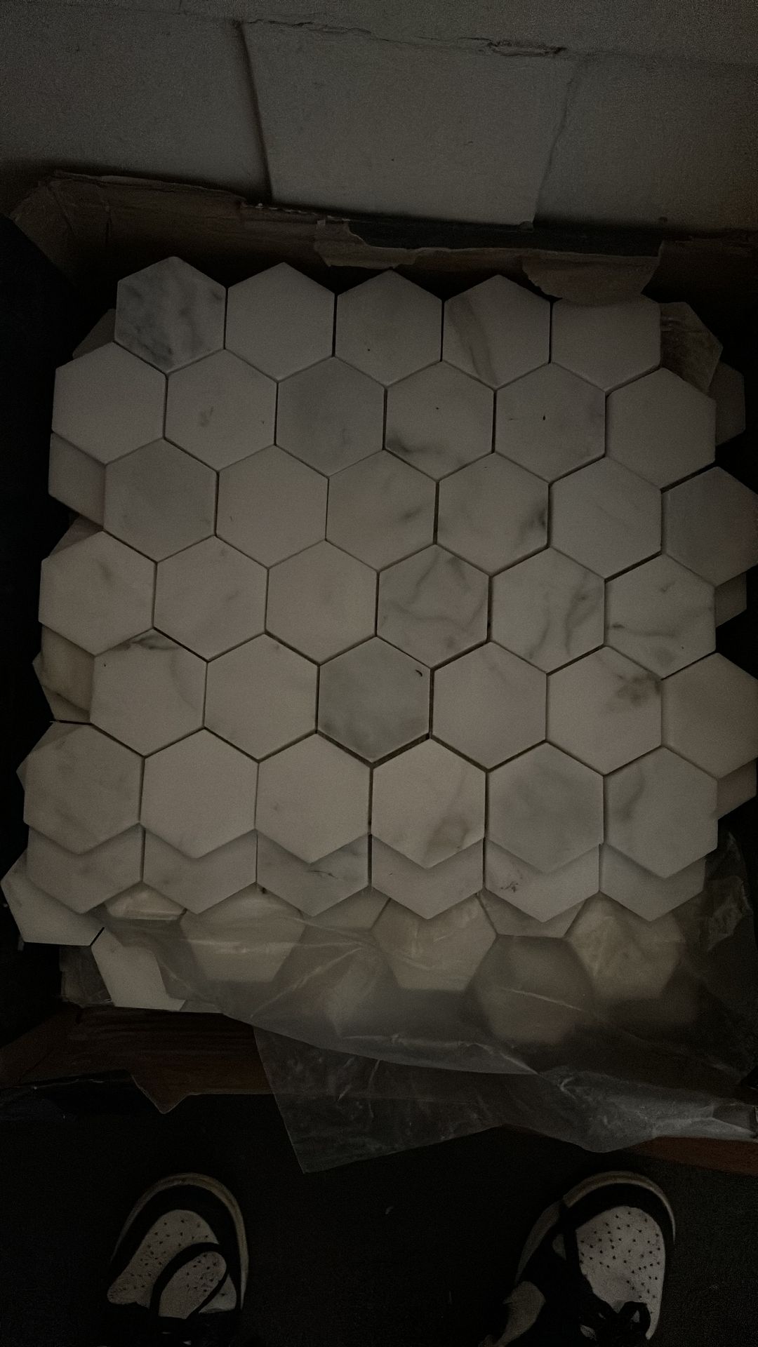 Hexagon tile very good material