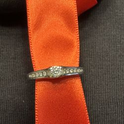 14K White Gold 1/2CT Diamond Ring