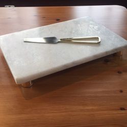 Nordstrom at Home Marble Cheese Tray Server Set ~ New in box