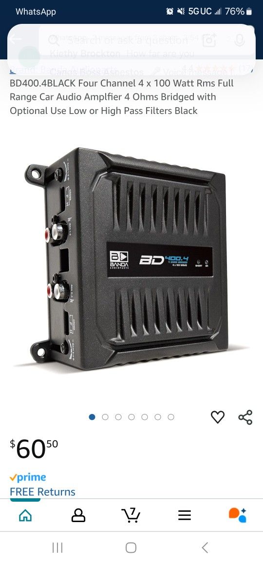 Banda Car AMPLIFIER