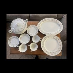 Fancy dish set