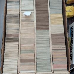 Over 1000 of Baseball Basketball And Football Cards
