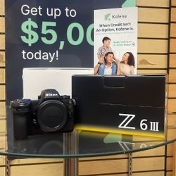Nikon Z6iii Open Box < $10 Down With Kafene 