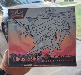 Chaos Rising ETB Pokémon Center Exclusive