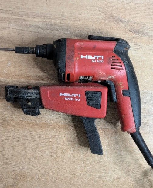 Hilti SD 4500 Drywall Screwdriver With Hilti Screw Magazine SMD 50