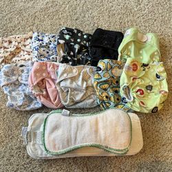 10 Cloth Diapers