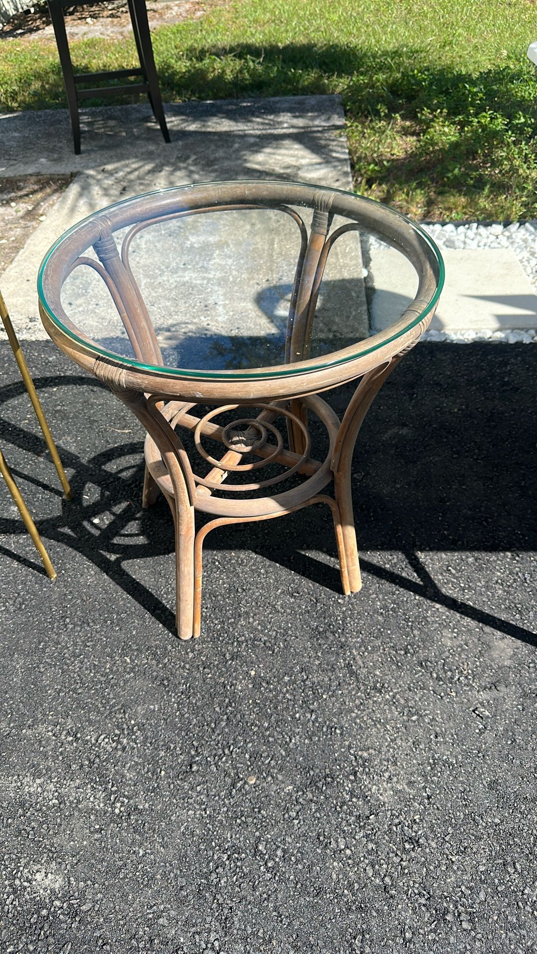 End Tables Glass And Wood