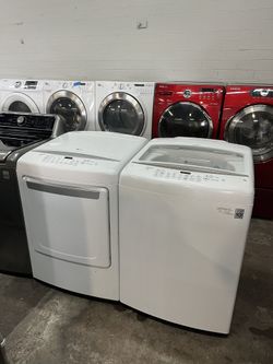 LG Top Load Washer & Gas Dryer Set 🔥🧺