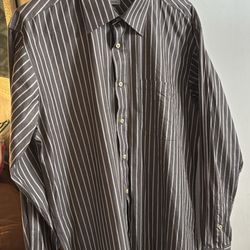 Long Slevee Dress Mens Shirt