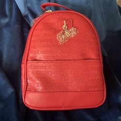 Juicy contour, backpack, color, red brand new