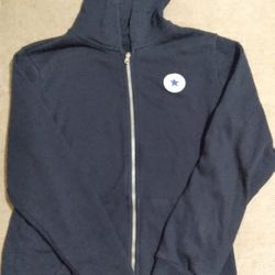Boys CONVERSE Zipper Hoodie Size X Large (14)