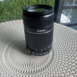 Canon EF-S 55-250mm f/4-5.6 IS II Lens – Excelente Condición