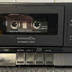 Optimus SCP-31 Stereo Cassette Tape Player 