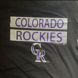 Girls Youth Colorado Rockies Shirt