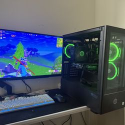 Black Gaming Pc Computer Desktop RTX 2070 Super
