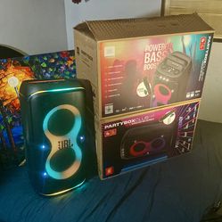 JBL Partybox Live 120 [New/Open Box] Portable Bluetooth Speaker, Bass Boost, LED Lights, 200+ Watts