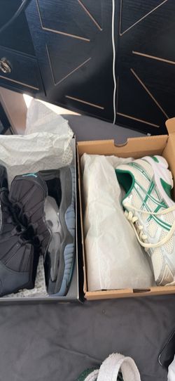 Gammas 11 and green asics for 300