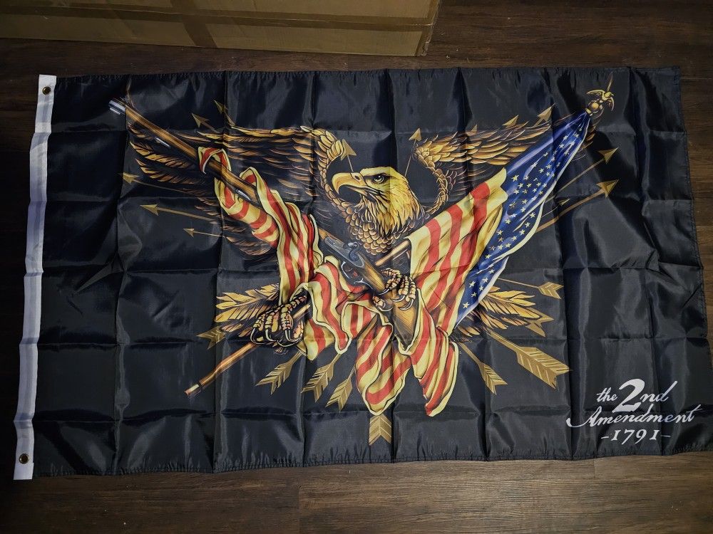 NEW SECOND AMENDMENT FLAG