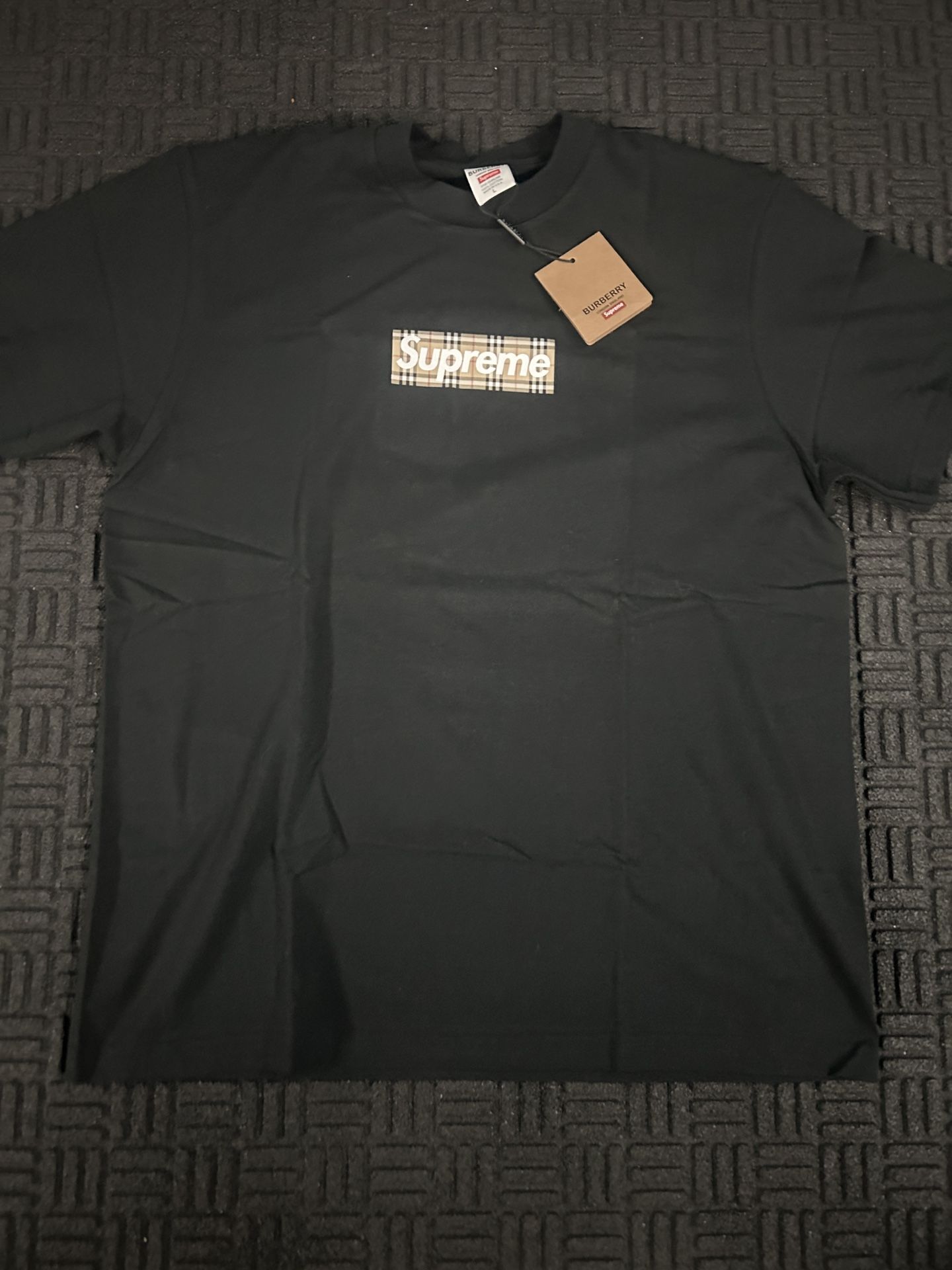 Supreme Burberry Box Logo Shirt