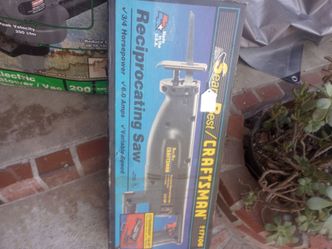 Craftsman Reciprocating Saw