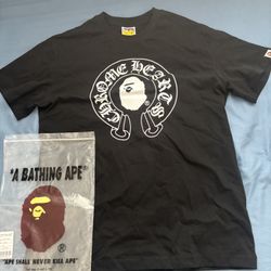 Black Chrome x Bape Tee