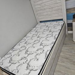 Twin Bed With Under Bed Drawer 