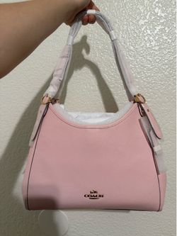PINK COACH ERIN SHOULDER BAG