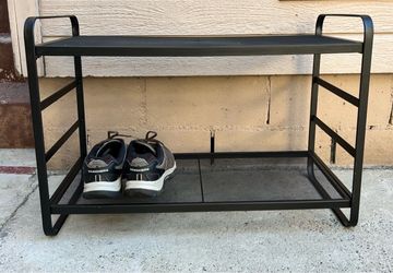 2 tier wire shoe organizer