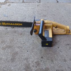 McCulloch 16" Electric Chainsaw,  Not Working 