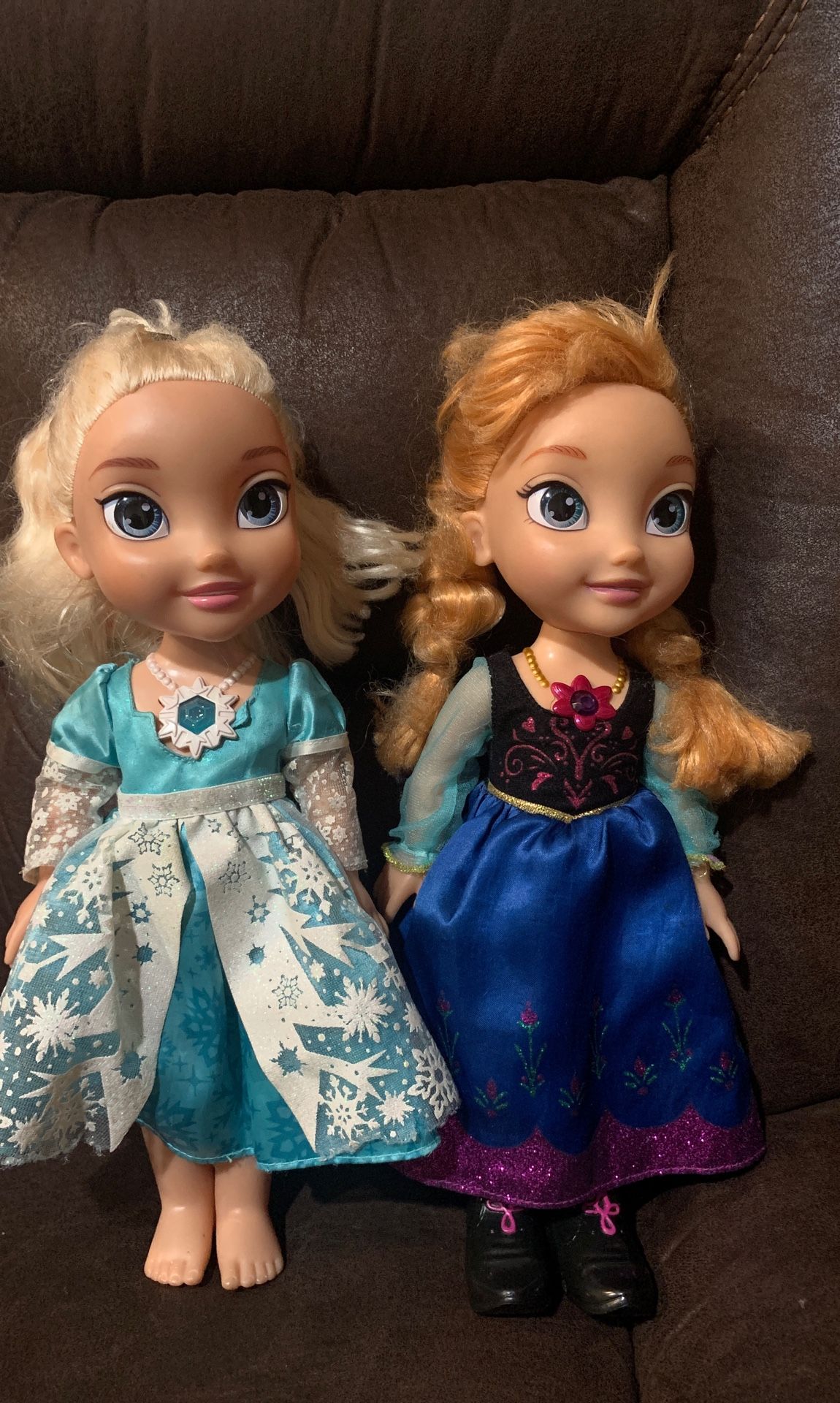 Princess Elsa and Ana