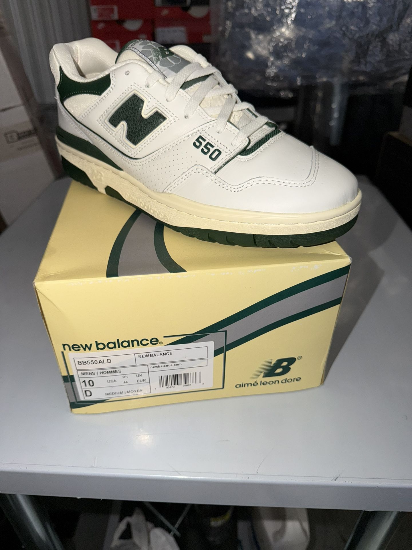 Ald X New Balance 550 Size 10
