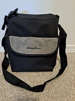 Black Eddie Bauer Diaper Bag - Like New