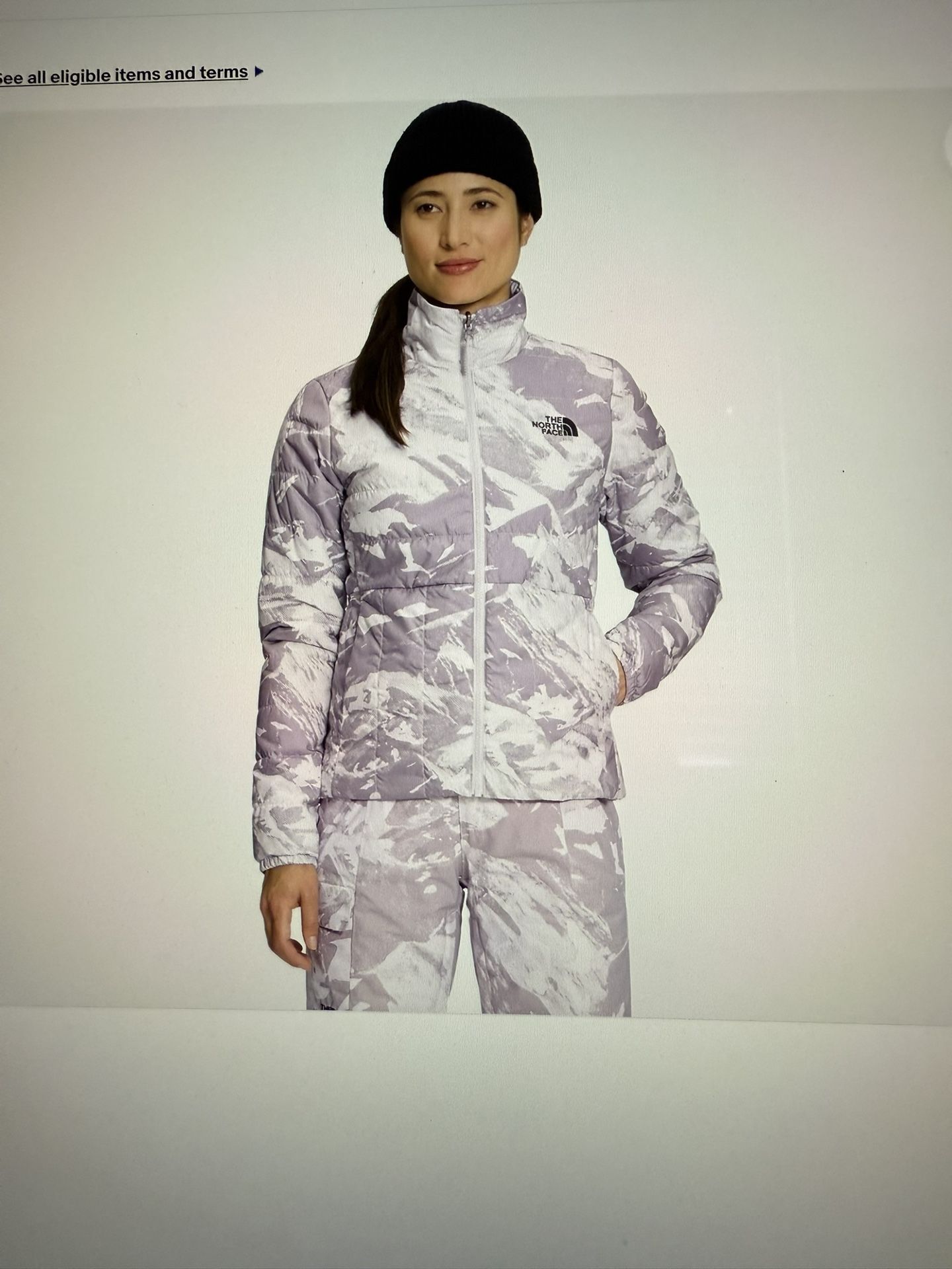 THE NORTH FACE Women's Garner Triclimate Insulated Ski Jacket, Lavender Fog/Lave