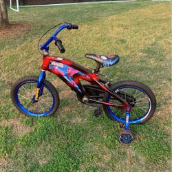 Amazing Spider-man Bicycle With Training Wheels 