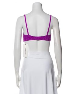 Authentic Fendi x Skims Pink Monogram Crop Top Size S Rare