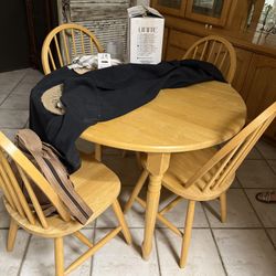Table Four Chairs