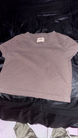 Sacre Brown Cropped T Shirt