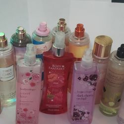 $SALE$ 12 Name Brand Scented Body Mist Make Offer