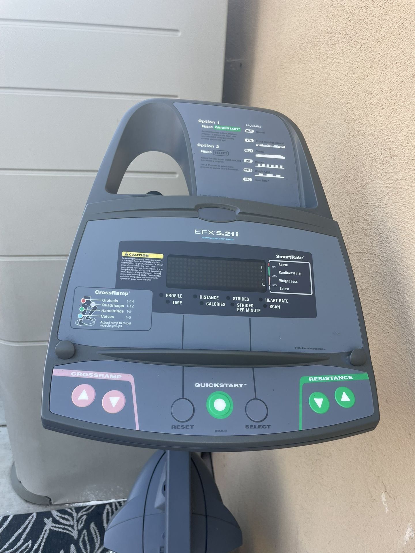 Precor elliptical machine
