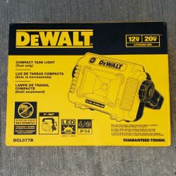 Dewalt 20v Led Task Light Brand New Tool Only 