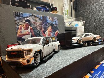 Custom GMC Dually + Trailer + Buick GNX Combo (Full Setup) 🔥 1/64 collectible