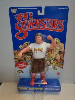 LJN Mattel WWE Superstars Rowdy Roddy Piper sealed